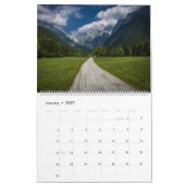 2025スロベニア暦 カレンダー (1月 2027)