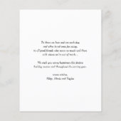 2025タイポグラフィブラックHappy New Year写真 (裏面)