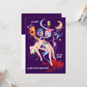 2025ダークファンタジーハロウィーン カード (正面/裏面インサイチュ)