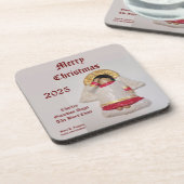 2025チャールズ・メリークリスマス・ガーディアン・エンジェル コースター (左側)