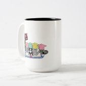 2025ツートーンマグ、15オズのGlowin & Growinクラス ツートーンマグカップ (正面左)