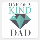 2025トレンドパパスタンプ – ギフトの一種 スクエアシール (正面)