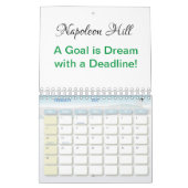2025ナポレオン・ヒル、ゴールは夢の期限 カレンダー (2月 2027)