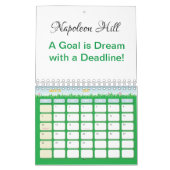 2025ナポレオン・ヒル、ゴールは夢の期限 カレンダー (3月 2027)