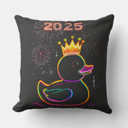 2025ネオンダック花火お祝い クッション