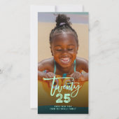 2025ネオンブラシスクリプト2025年正月写真 シーズンカード (正面)