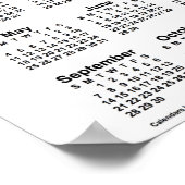 2025ネブラスカサンドヒルズカレンダー by Janz Poster ポスター (角)