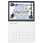 2025ハロウィンカレンダー カレンダー (1月 2027)