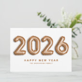 2025バラ金ゴールドマイラーバルーン新年おめでとう シーズンカード (スタンド正面)