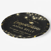 2025パーソナライズされたシッカスタムクの卒業クラス ペーパープレート (アングル)