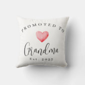 2025パーソナライズされた年のGraphに昇格 クッション (裏面)