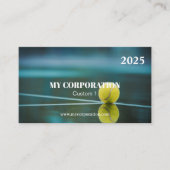 2025ビジネススポーツポケットカレンダー 名刺 (正面)