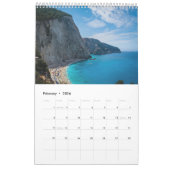 2025ビーチ愛好家 カレンダー (2月 2026)