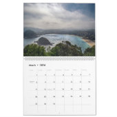 2025ビーチ愛好家 カレンダー (3月 2026)