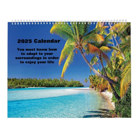 2025ビーチ愛好家 カレンダー (カバー)