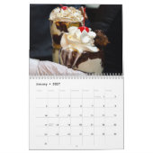 2025ファストフードカレンダー カレンダー (1月 2027)