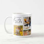 2025ファミリーカスタムフォトコラージュ コーヒーマグカップ (左)