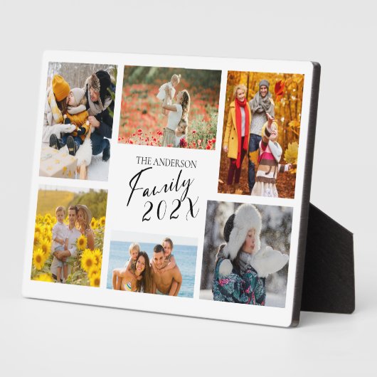 2025ファミリーカスタムフォトコラージュ フォトプラーク (側面)