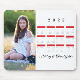 2025ファミリーモダン4フォトコラージュカスタム マウスパッド