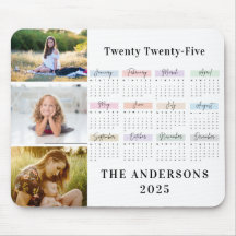 2025ファミリーモダン4フォトコラージュカスタム