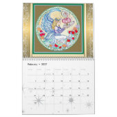 2025ファンタジーアートカレンダーby Joyce Jackson カレンダー (2月 2027)