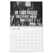 2025フィットネスやる気を起こさせるカレンダー カレンダー (3月 2026)