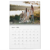 2025フォトカレンダーカスタムタイトルと13枚の写真 カレンダー (3月 2026)