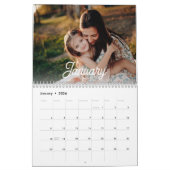 2025フォトカレンダーカスタムタイトルと13枚の写真 カレンダー (1月 2026)