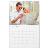 2025フォトカレンダー家族の名前（緑） カレンダー (3月 2026)