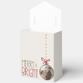 2025フォトファミリークリスマスカードありがとう好意 フェイバーボックス (見開き)