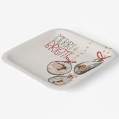 2025フォトファミリークリスマスカードクリスマスパーティー ペーパープレート (傾斜あり)