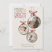 2025フォトファミリークリスマスカード シーズンカード (正面)