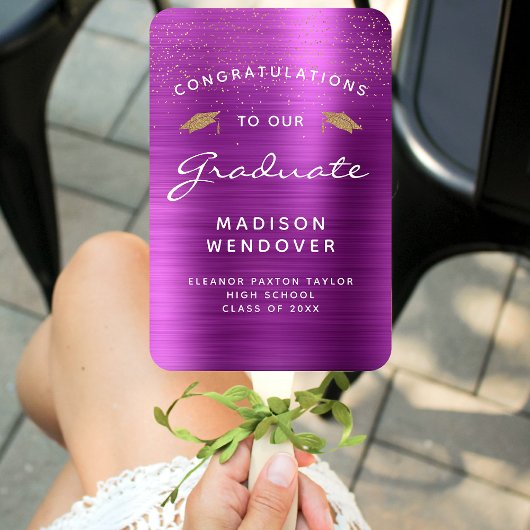 2025フォトマゼンタブラシ仕上げメタル卒業 ハンドファン