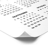 2025ブルーバードウォーターカラー通年ポスターカレンダー ポスター (角)