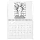 2025ブログ予定表 カレンダー (3月 2027)