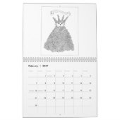 2025ブログ予定表 カレンダー (2月 2027)