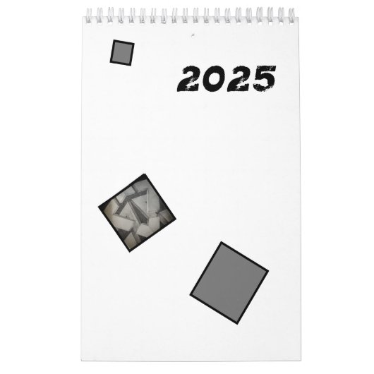 2025ブロックカレンダー カレンダー (カバー)