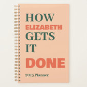 2025プランナー プランナー手帳 (正面)