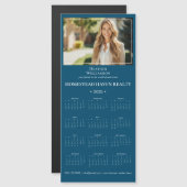 2025プロフェッショナル業磁気カレンダー/青 (正面/裏面)