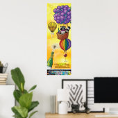 2025ポスター – バブル ポスター (ホームオフィス)