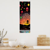 2025ポスター – 流れの中 ポスター (キッチン)