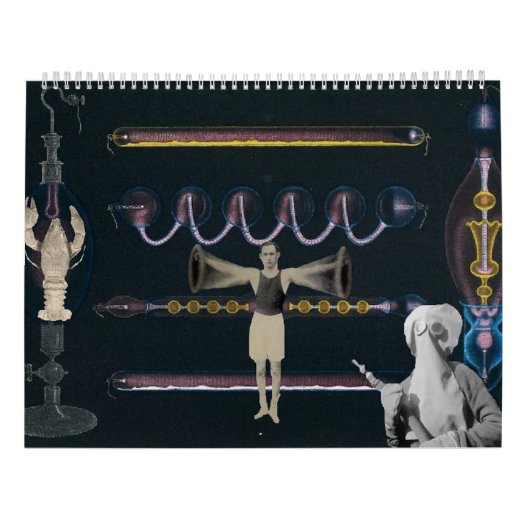 2025ミステリーコラージカレンダーII カレンダー (裏面)