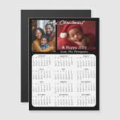 2025ミニカレンダー | 家族の写真パーソナライズされた (正面/裏面)