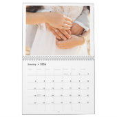 2025ミニマルカスタマイズモダン写真ファミリー カレンダー (1月 2026)