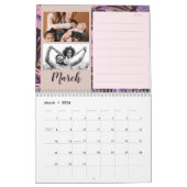 2025モダンカスタム家族の写真自分で作成 カレンダー (3月 2026)