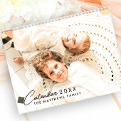 2025モダンカスタム年の写真自分の家族を作る カレンダー