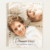 2025モダンカスタム年の写真自分の家族を作る プランナー手帳 (正面)