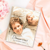 2025モダンカスタム年の写真自分の家族を作る プランナー手帳