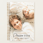 2025モダンカスタム年の写真自分の家族を作る プランナー手帳 (正面)