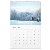 2025モダンカスタム年ファミリーカレンダー カレンダー (1月 2026)